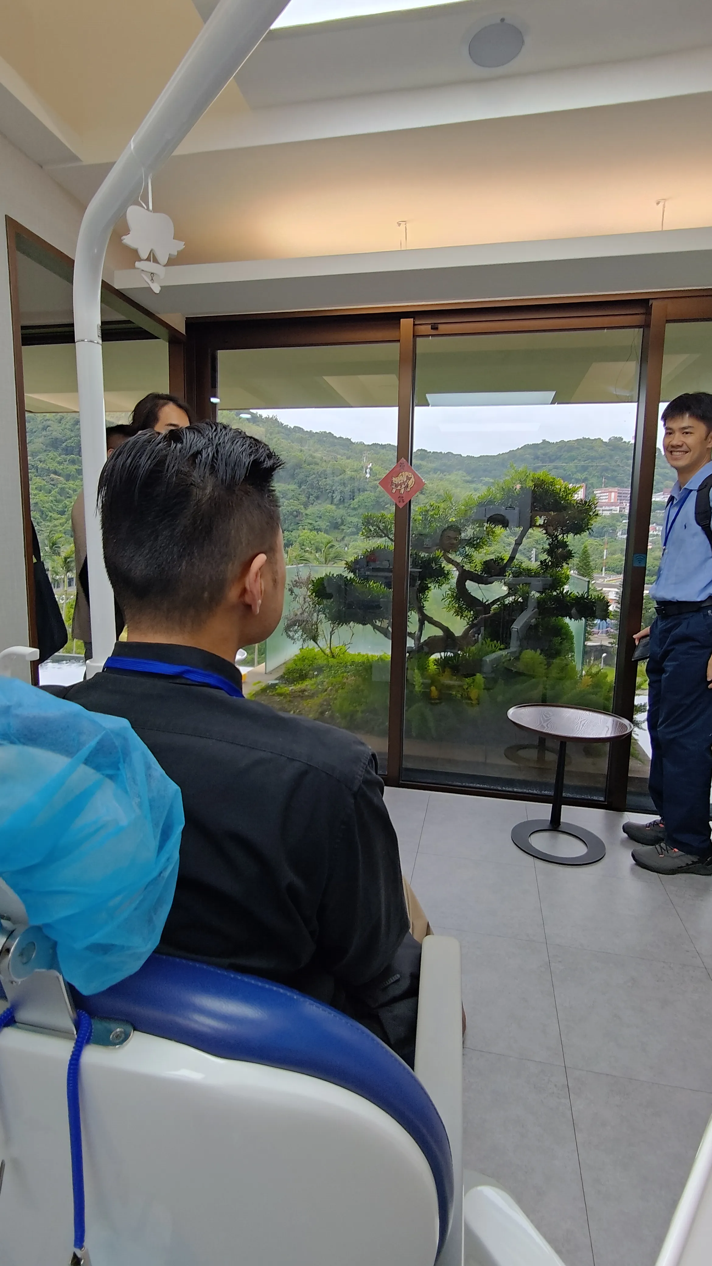 悅庭牙醫診間開闊的視野